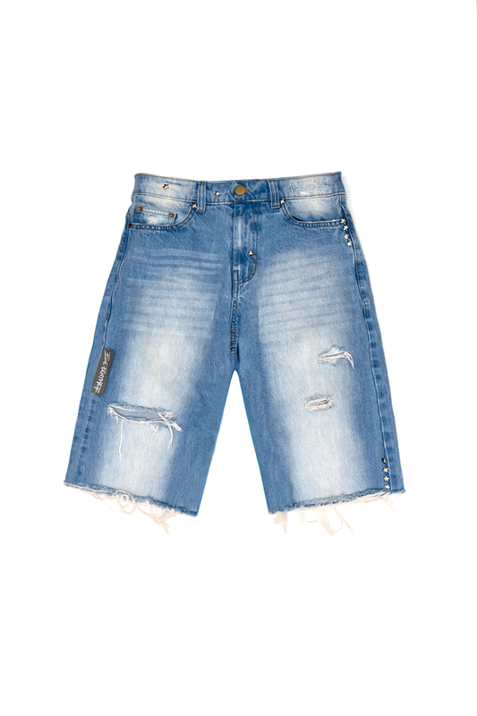 Stardom Blue Eyed Denim Shorts