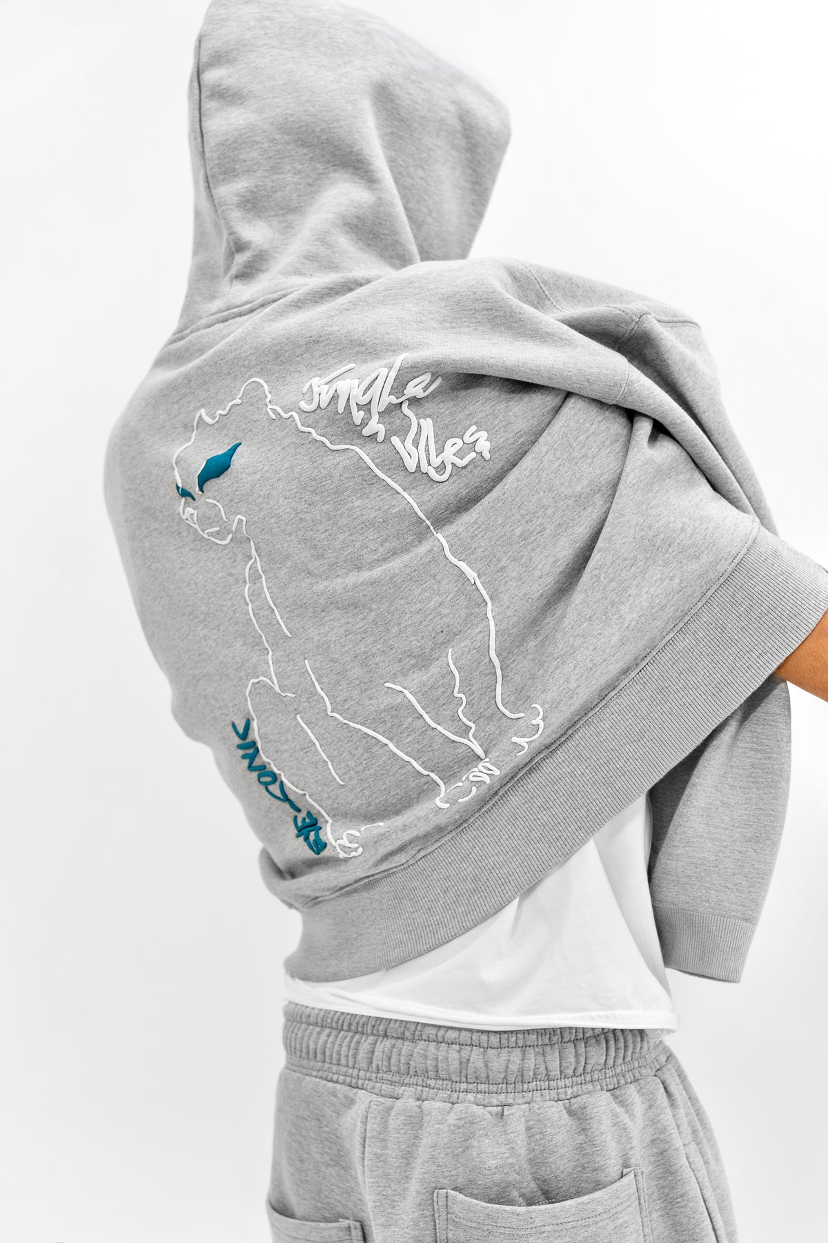 Signature Panther Line Art Hoodie
