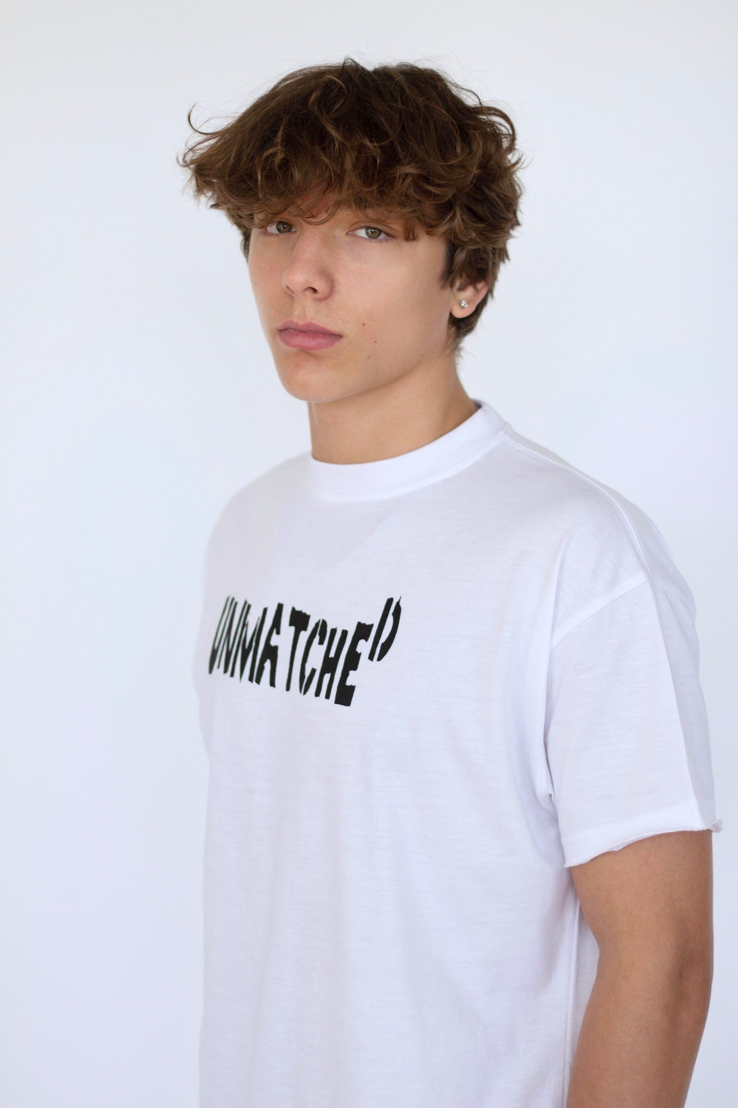 Raw Edge Marshmallow T-Shirt