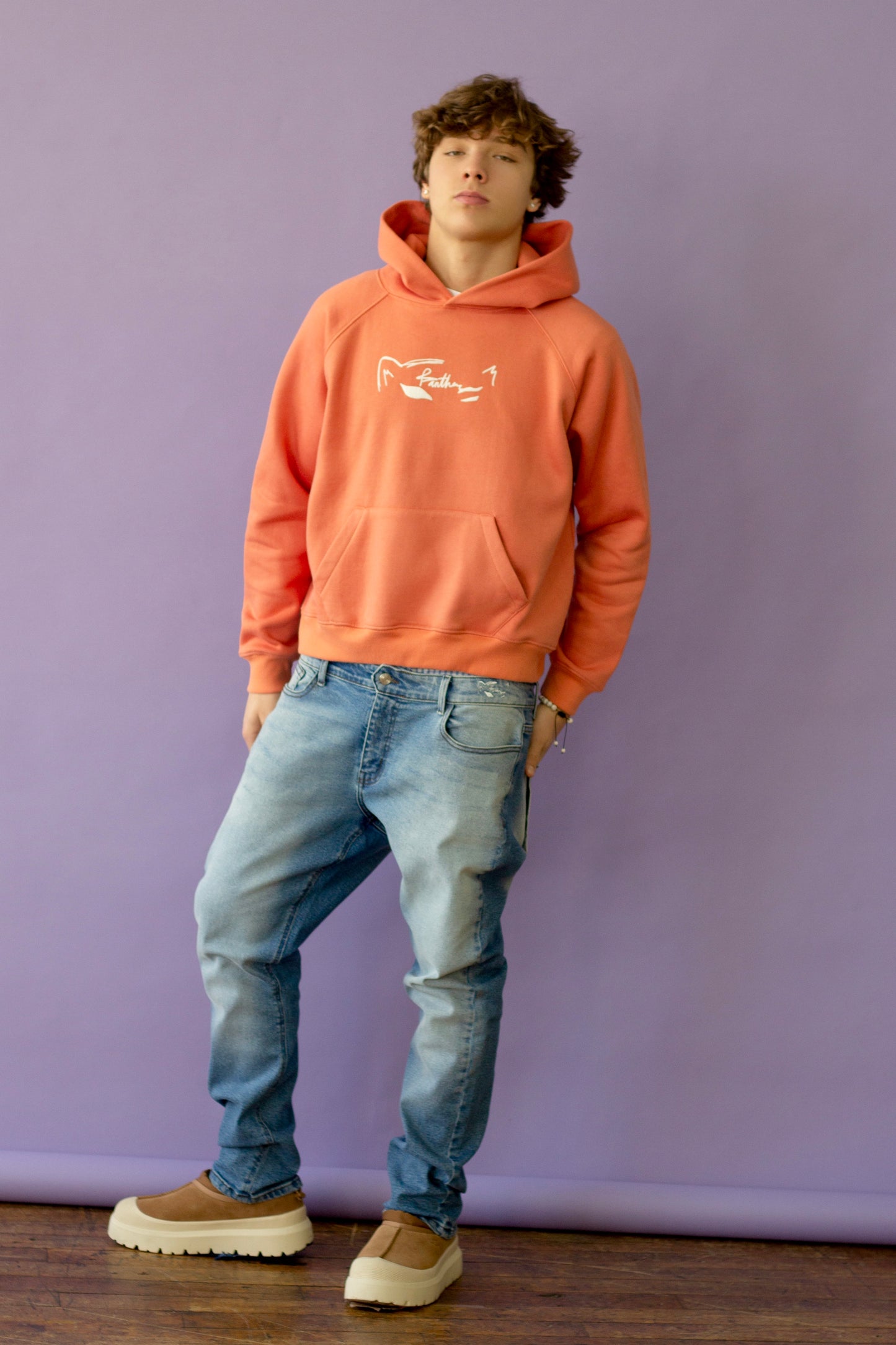 Signature Logo Panther Eye Hoodie