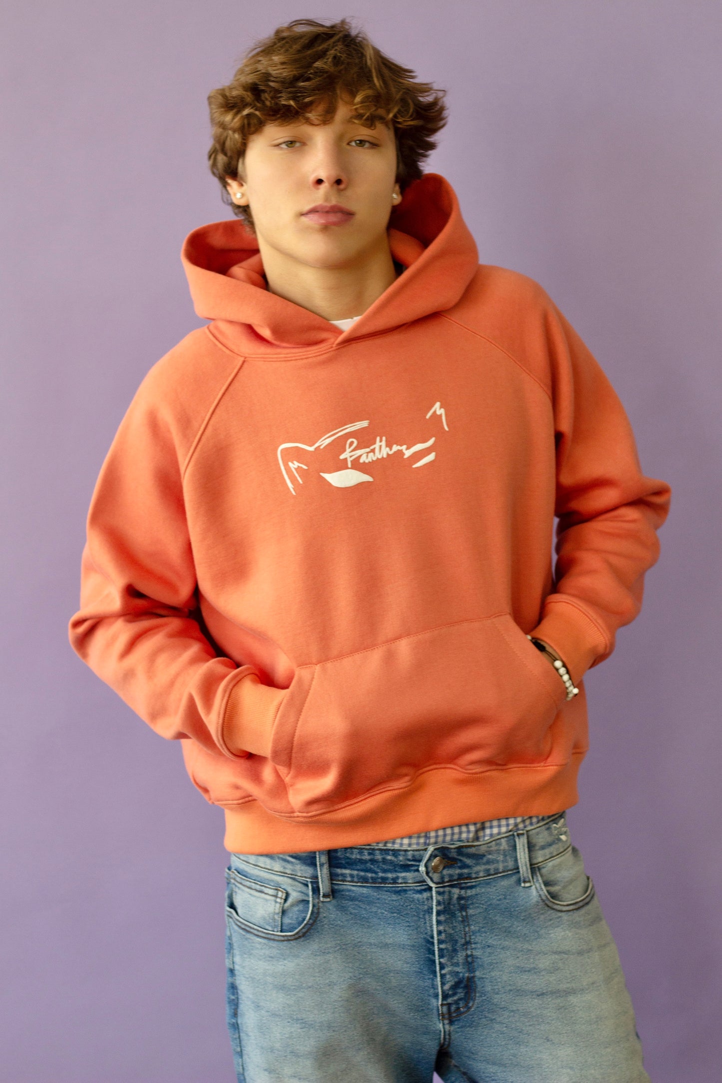 Signature Logo Panther Eye Hoodie