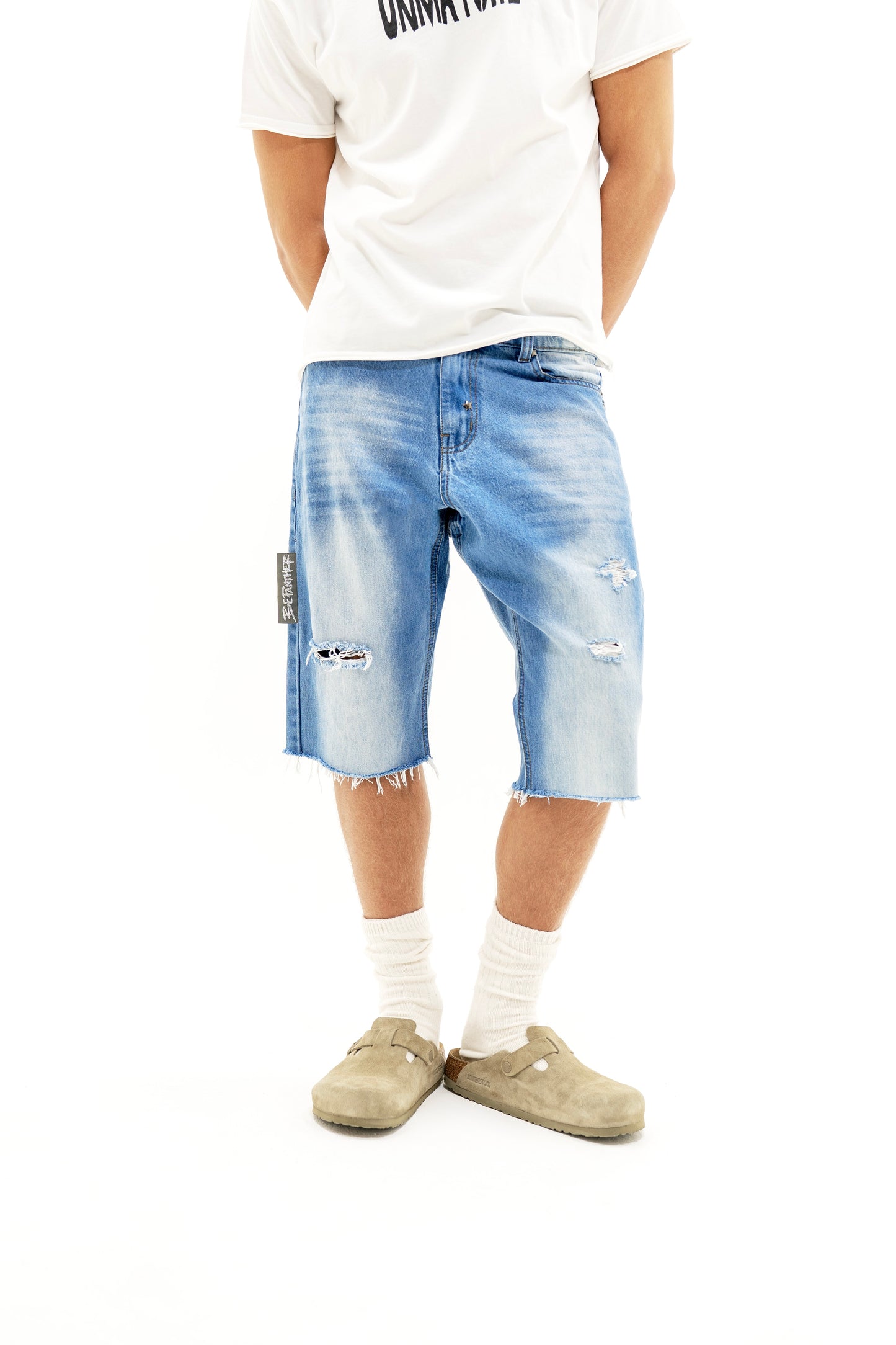 Stardom Blue Eyed Denim Shorts