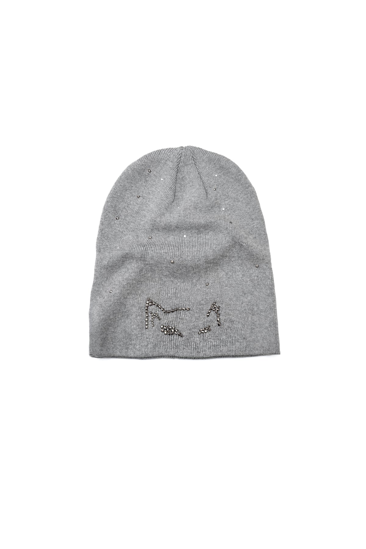 THE CRYSTAL PANTHER™ BEANIE (Light Grey)