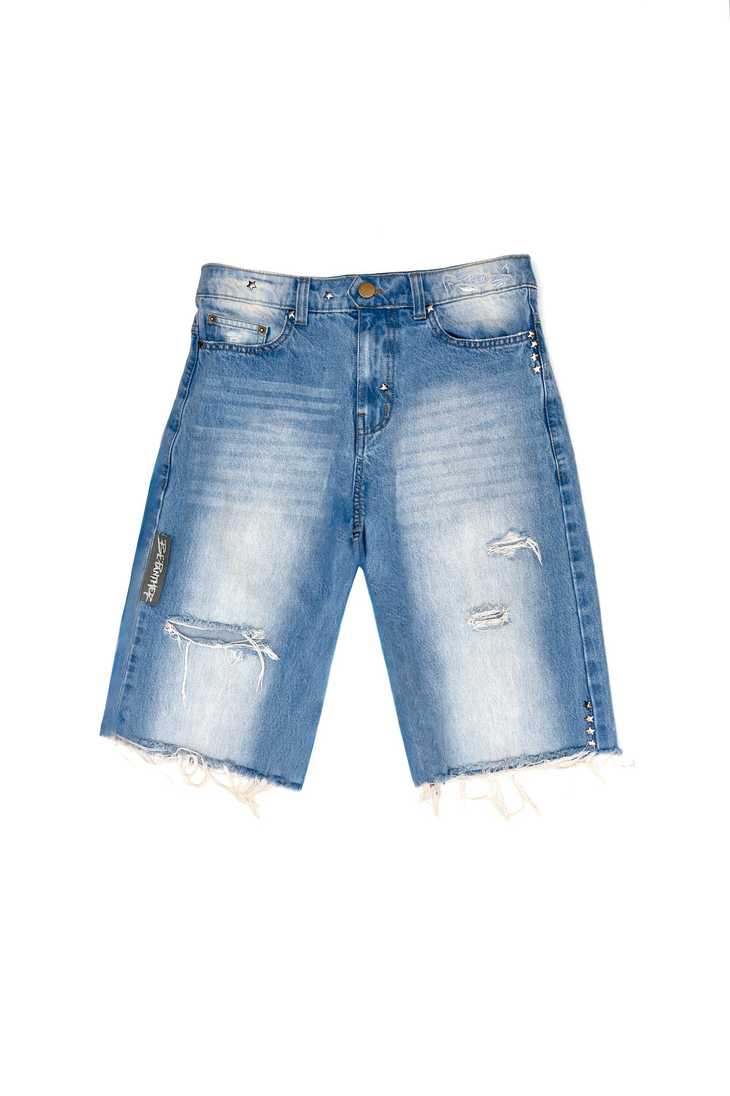 Stardom Blue Eyed Denim Shorts