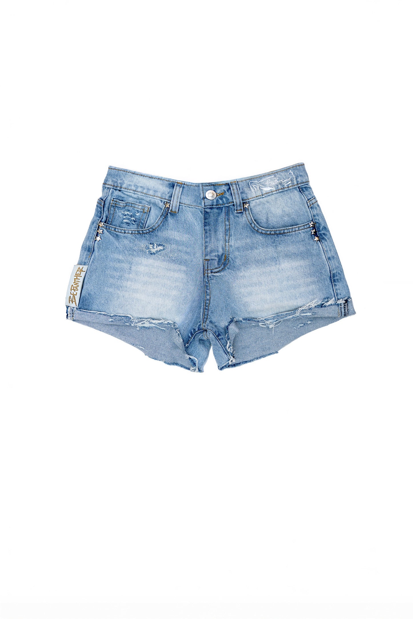 Blue Eyed Signature Denim Shorts