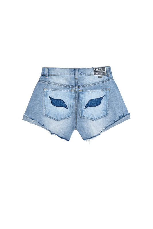 Blue Eyed Signature Denim Shorts