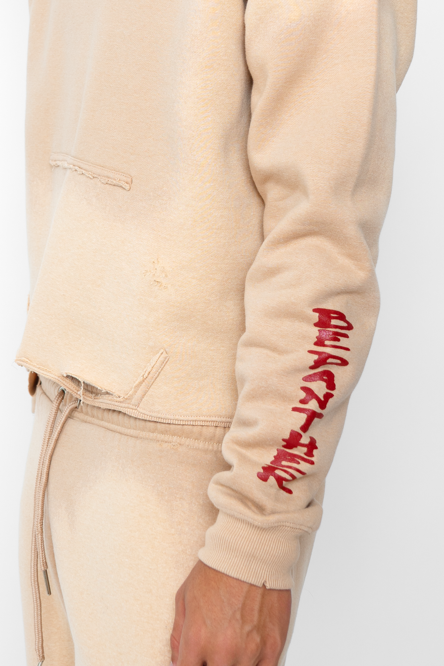 Half Panther Face Logo Hoodie