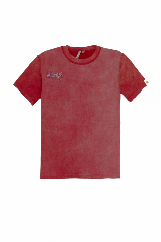 Vintage Washed Ruby Red T-Shirt