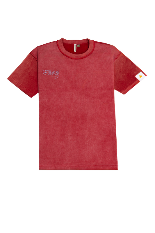Vintage Washed Ruby Red T-Shirt