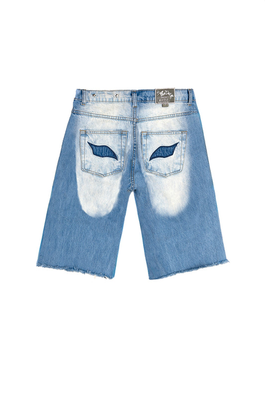 Stardom Blue Eyed Denim Shorts